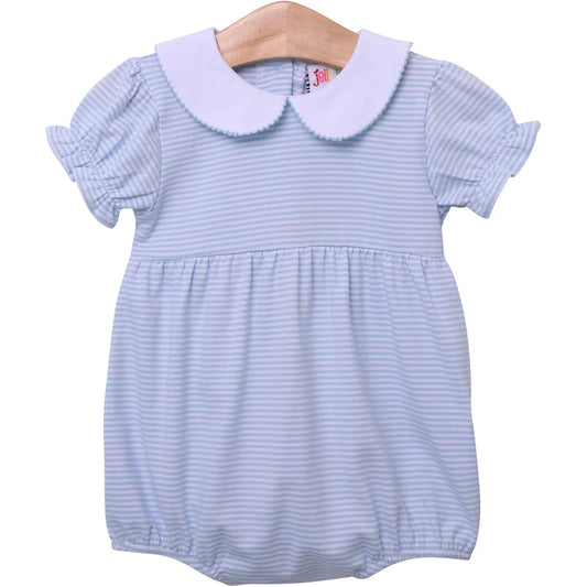 Light Blue Stripe Charlotte Bubble
