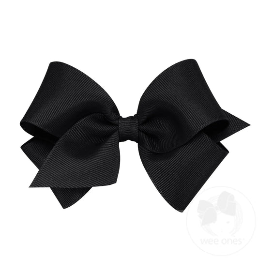 wee ones Black Hair Bow