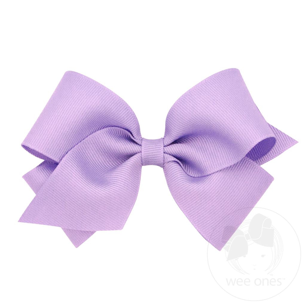 wee ones Light Orchid Hair Bow