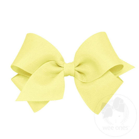 wee ones Light Yellow Hair Bow