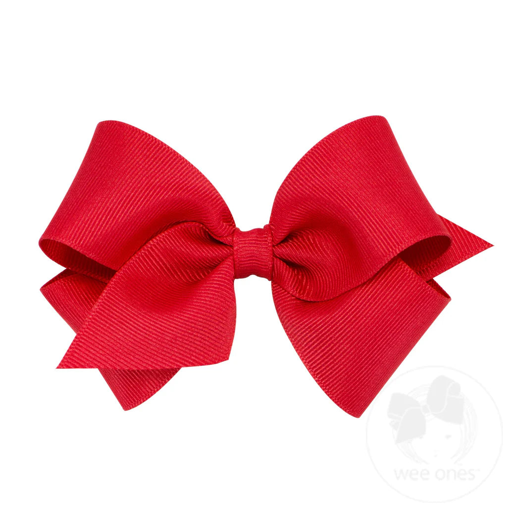 wee ones Red Hair Bow