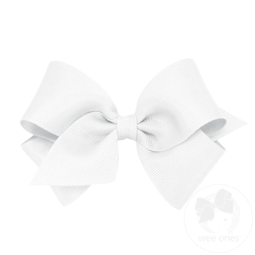 wee ones White Hair Bow