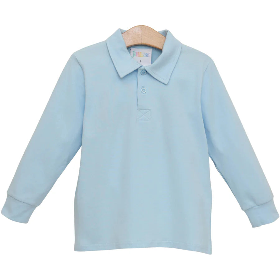 Michael Polo LS- Light Blue