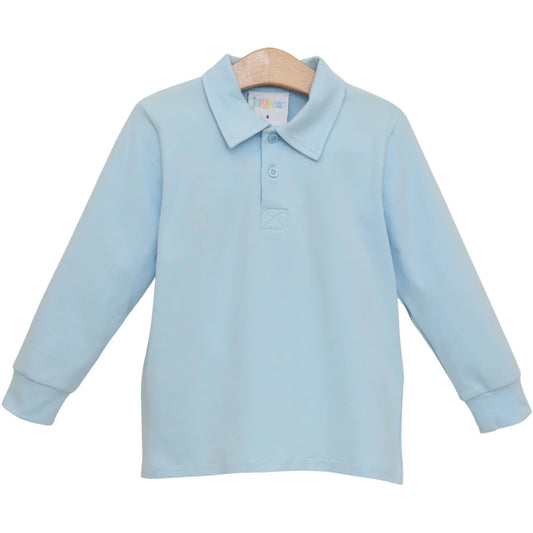 Michael Polo LS- Light Blue