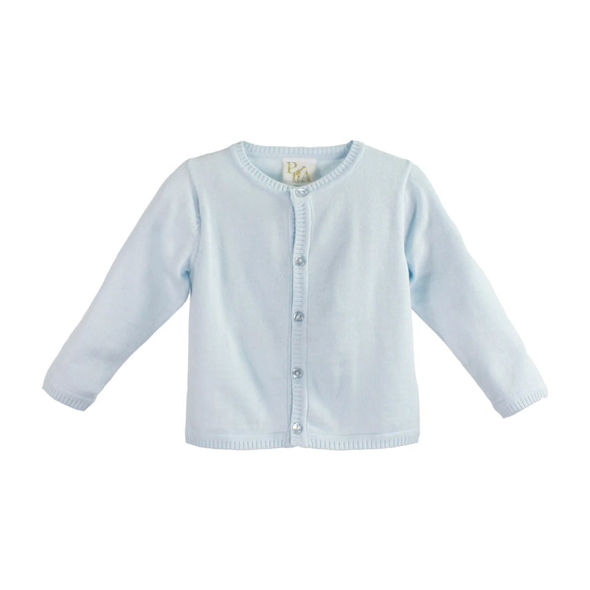 Petit Ami Blue Cardigan Sweater