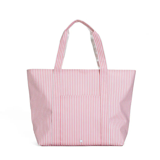 TRVL XL Dusty Rose Pimlico Stripe Tote