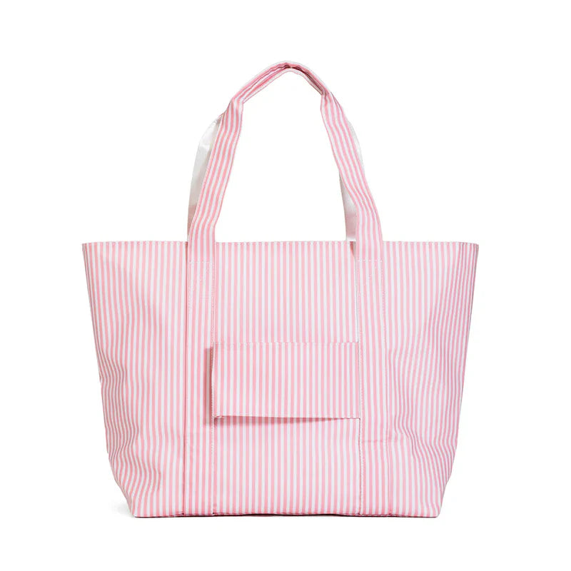 TRVL XL Dusty Rose Pimlico Stripe Tote