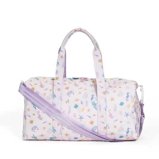 Seaside Duffel TRVL with Single Applique Initial