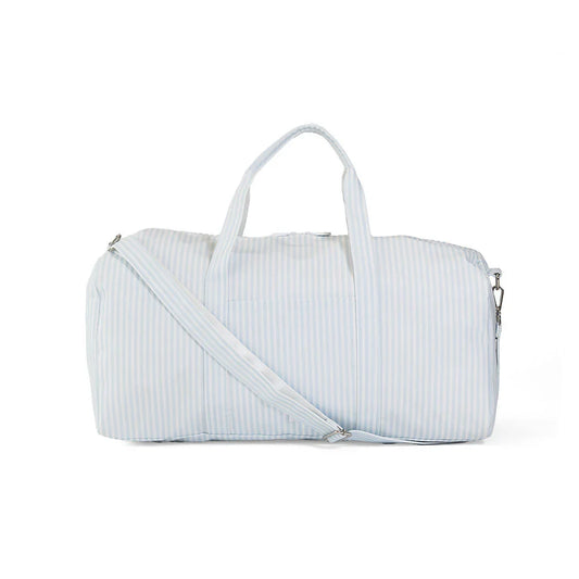 TRVL Pimlico Blue Stripe XL Weekender Duffel Bag