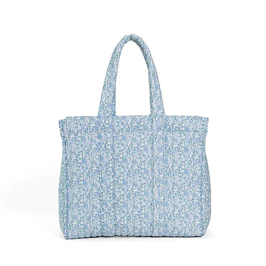 TRVL Hamptons Floral Quilted Tote