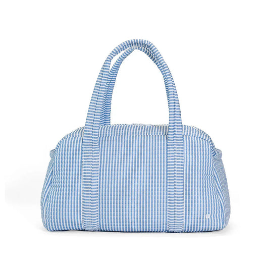 TRVL Chambray Quilted Grande Duffle Bag