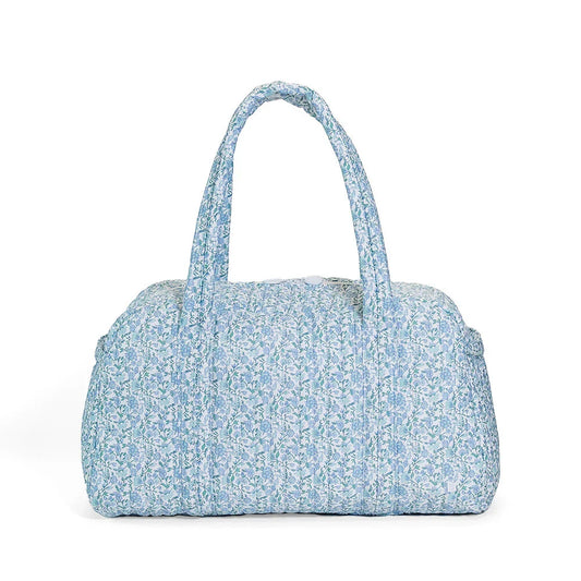 TRVL Hamptons Floral Quilted Grande Duffle Bag