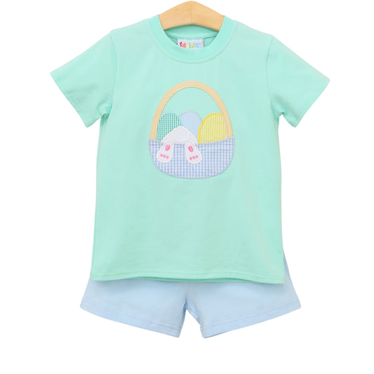 Jellybean Easter Basket Short Set