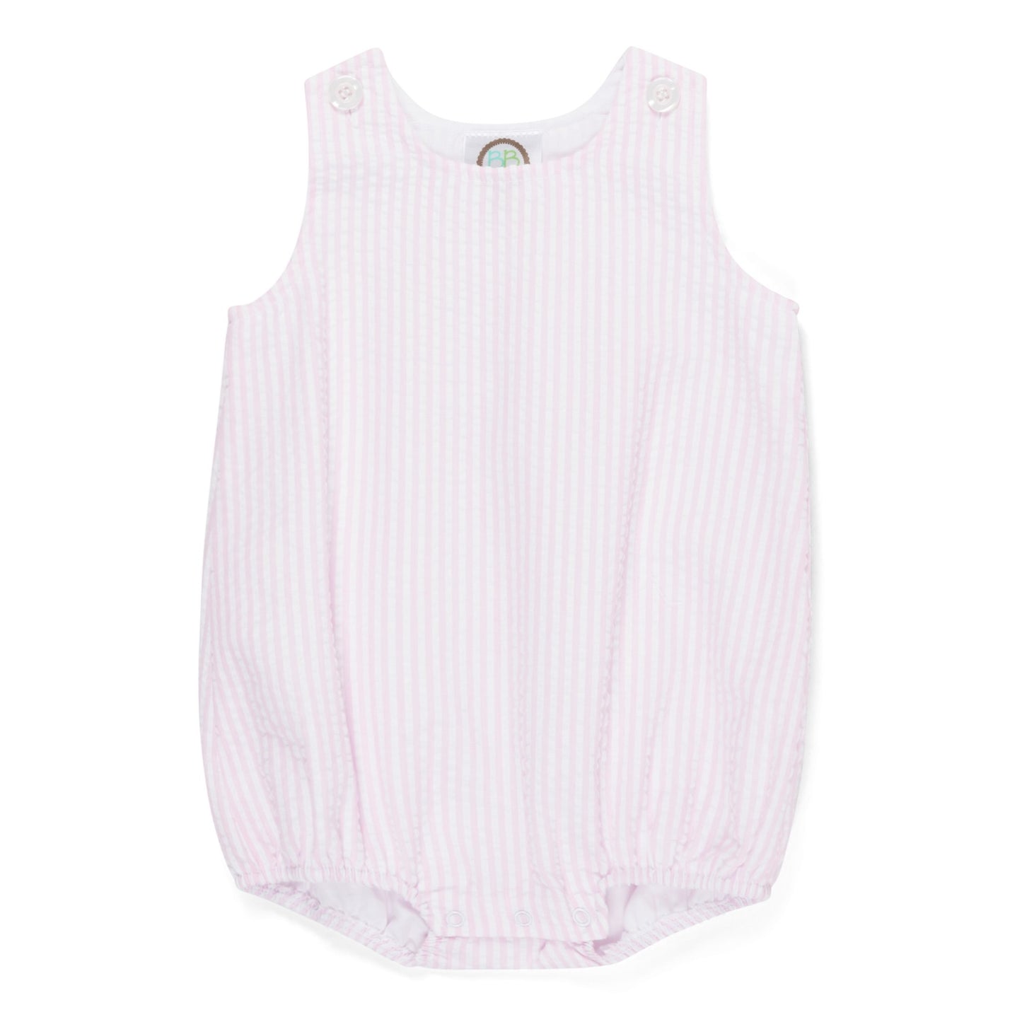 Pink Seersucker Gingham Sun Bubble