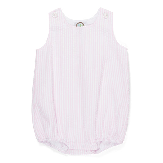 Pink Seersucker Gingham Sun Bubble