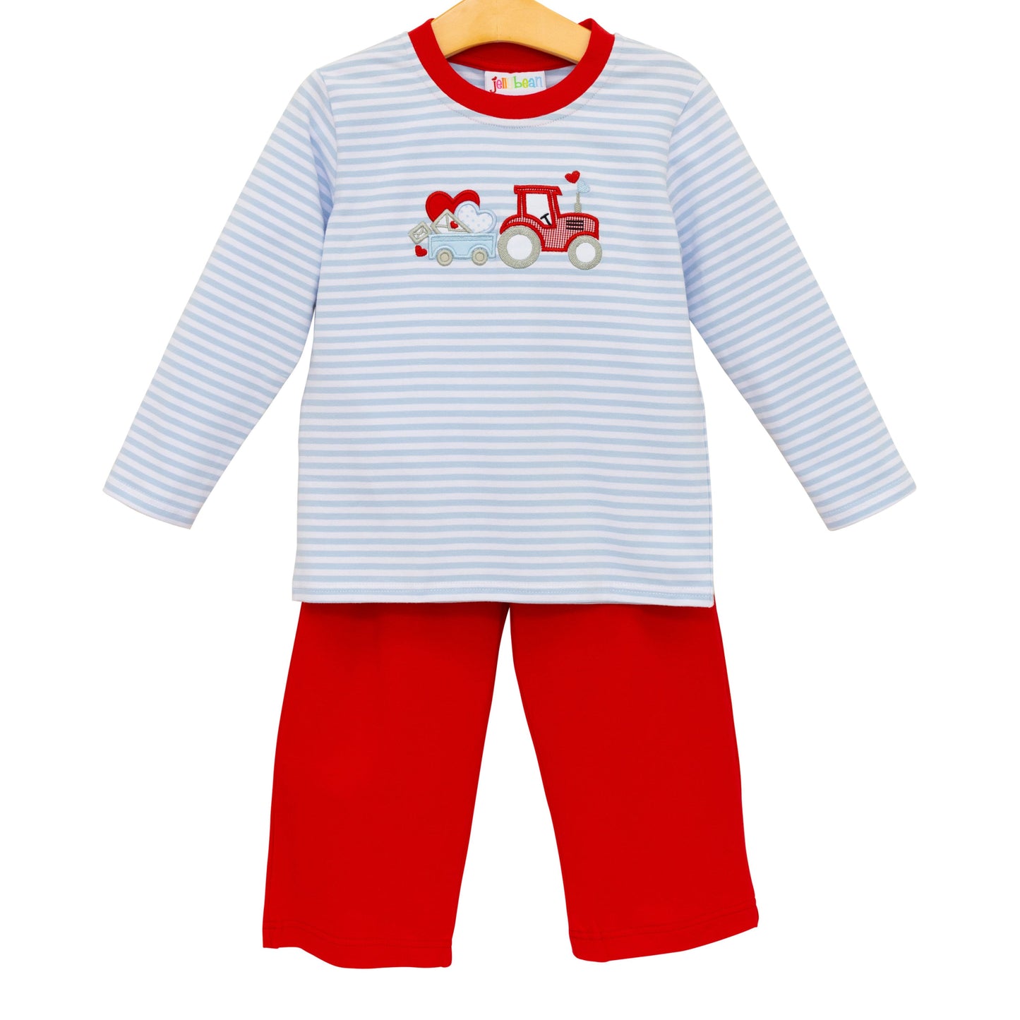 Jellybean Haulin' Hearts Pants Set