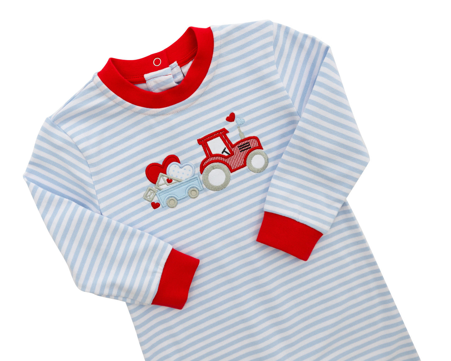 Jellybean Haulin' Hearts Romper