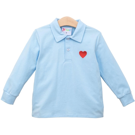 Jellybean Heart Boys Polo