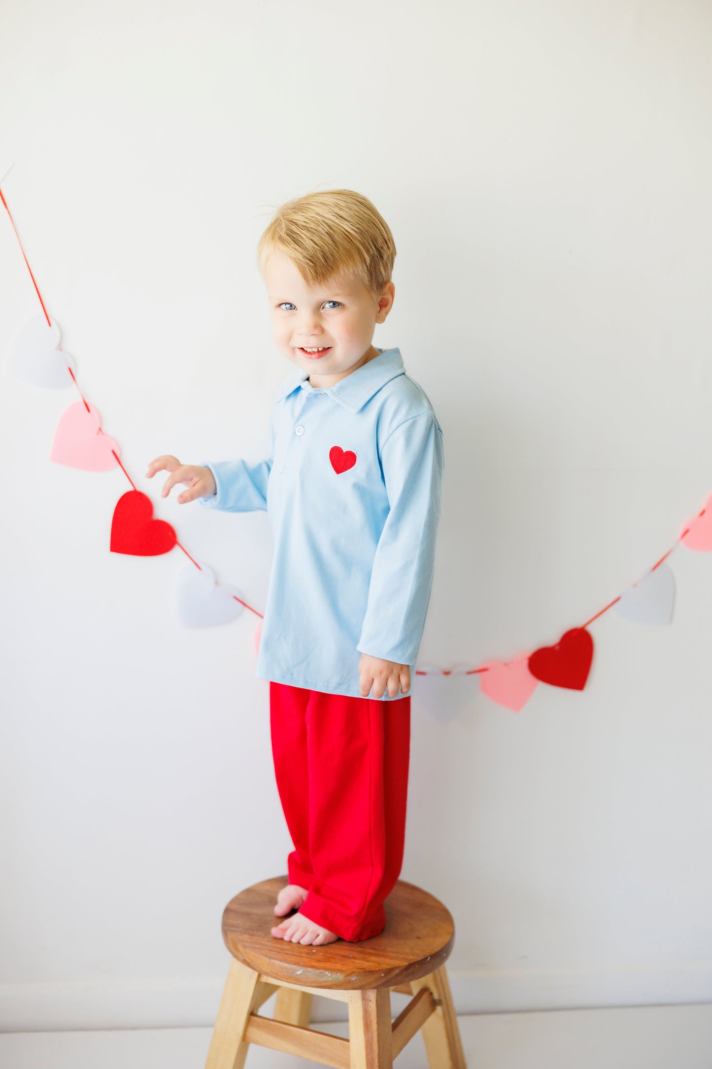 Jellybean Heart Boys Polo