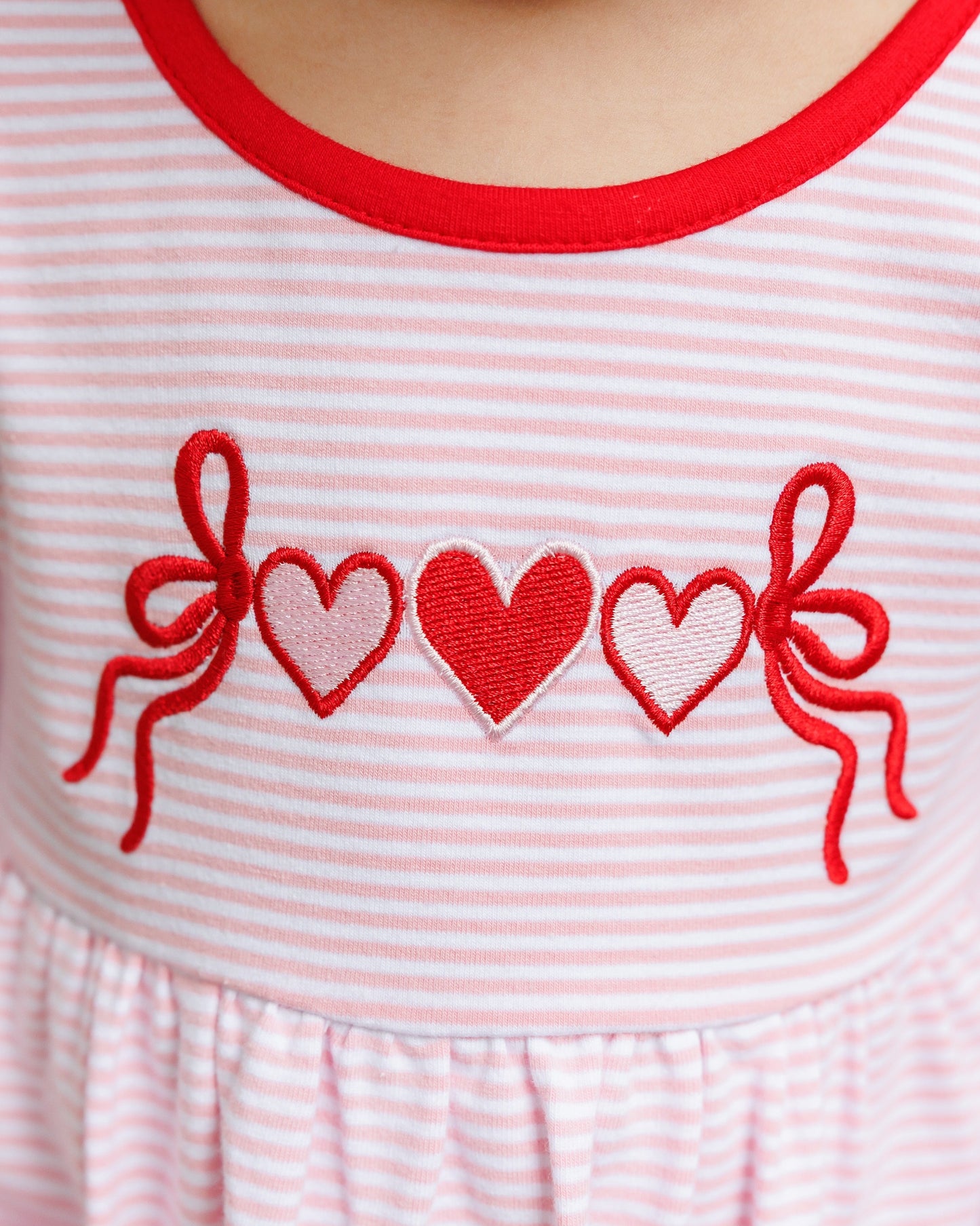 Jellybean Heart Garland Bloomer Set