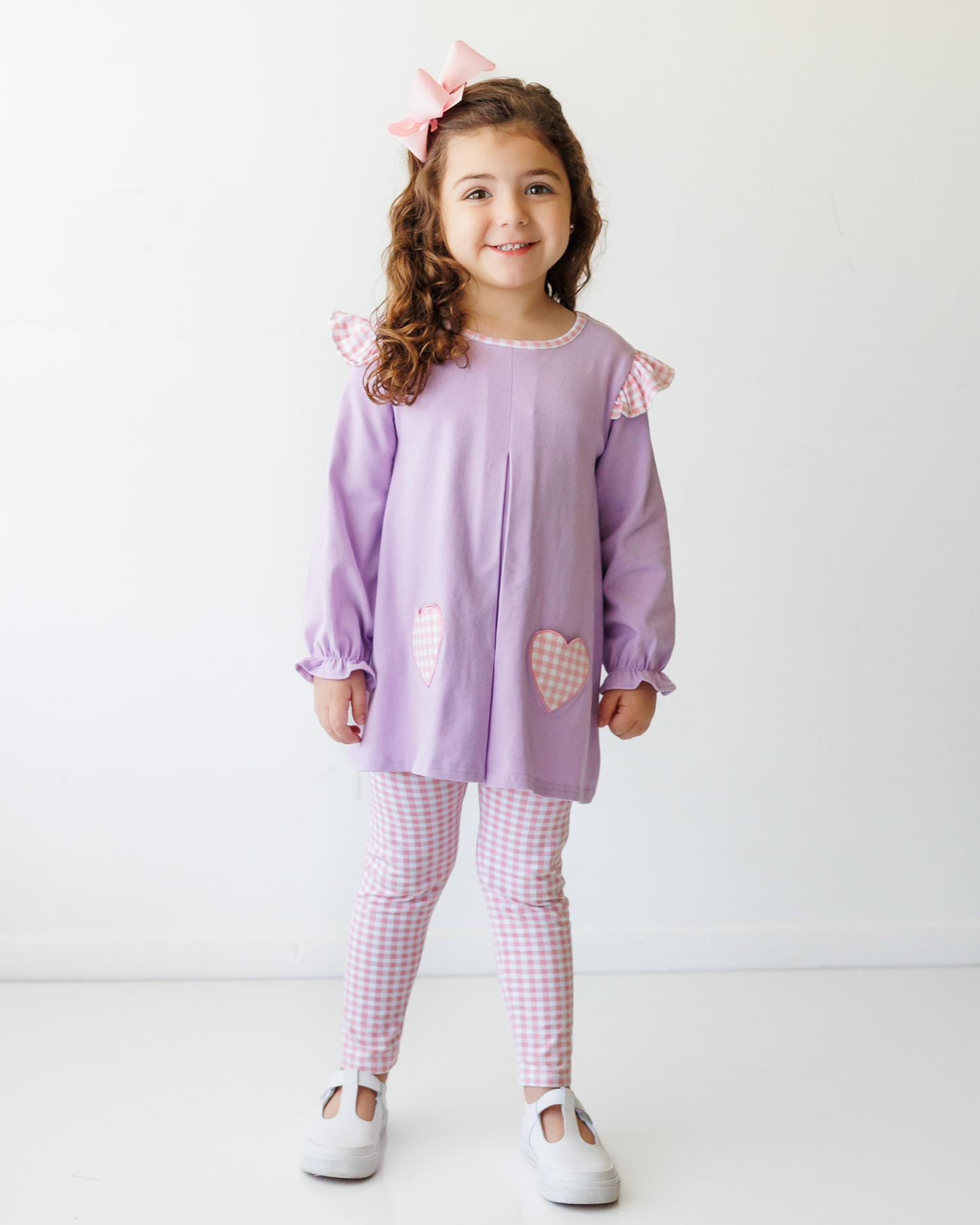 Jellybean Heart Pocket Pants Set