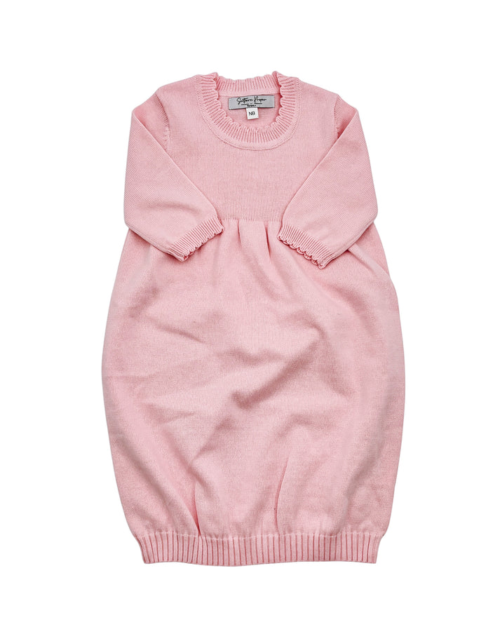 Pink Knit Gown