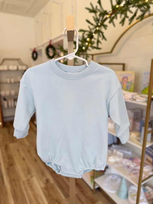 Blue Sweatshirt Bubble