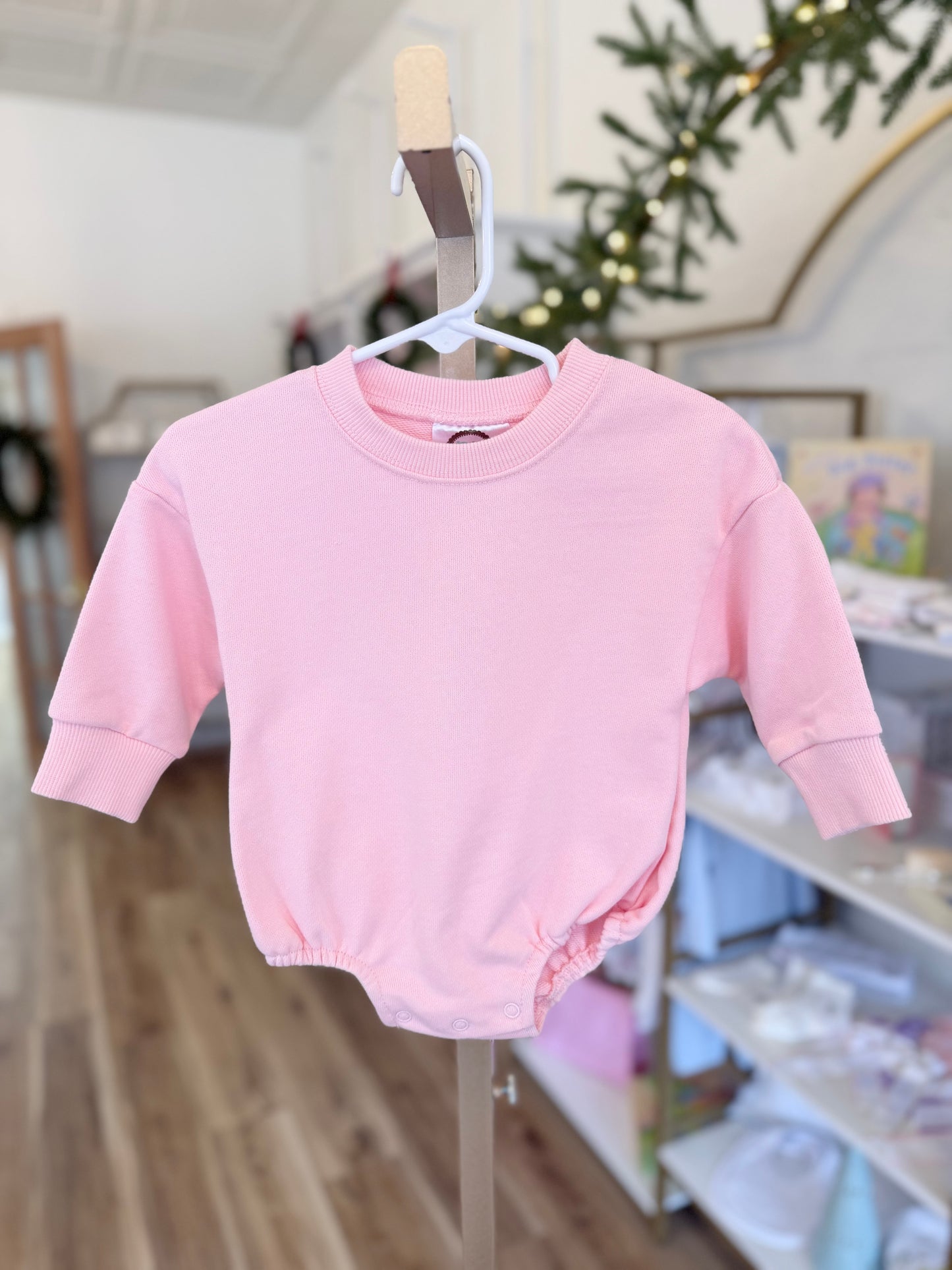 Pink Sweatshirt Bubble