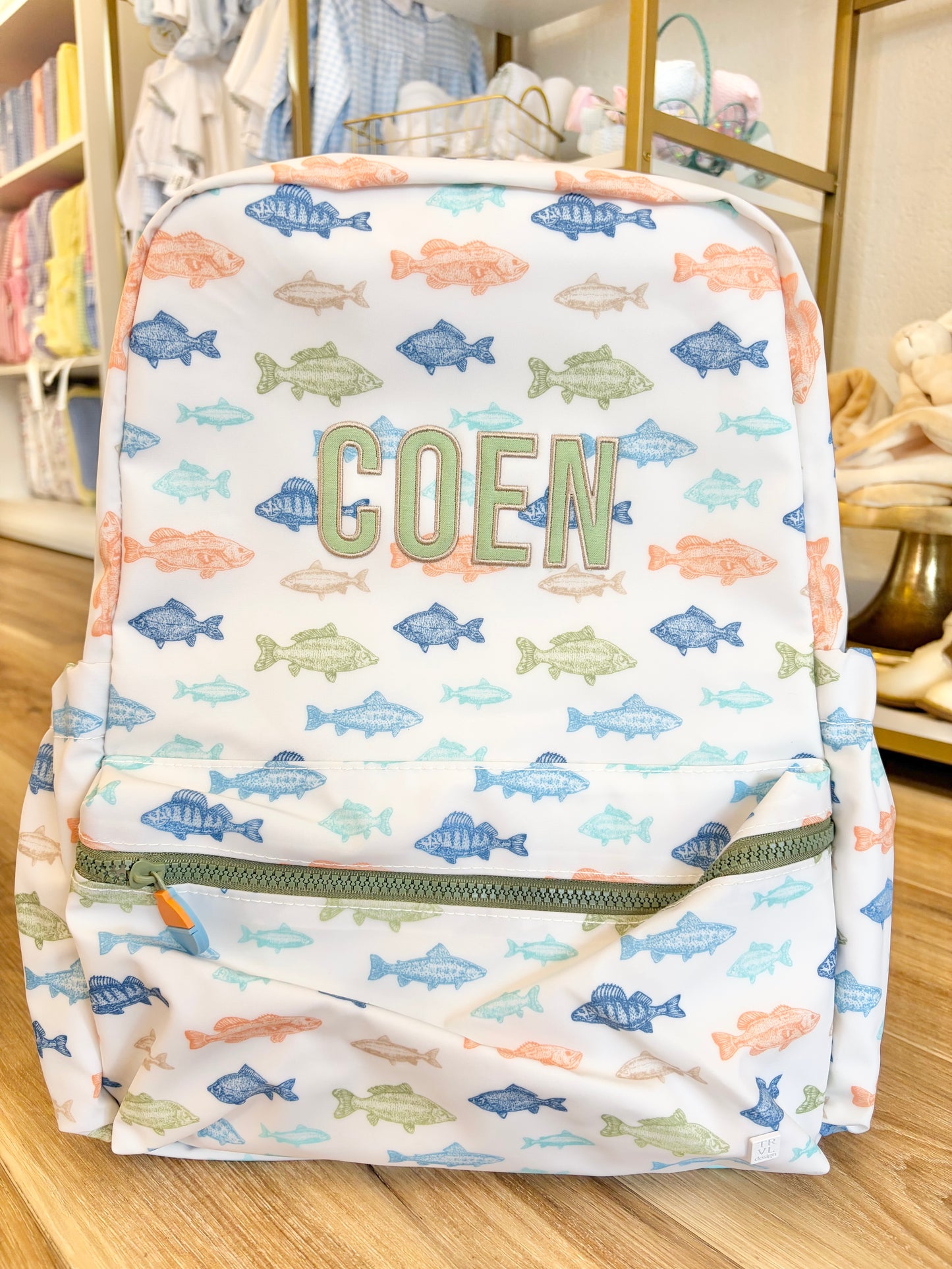 TRVL Casting Call Backpack- Applique Name Backpack