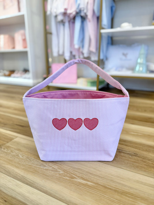 Valentines Day Heart Bucket