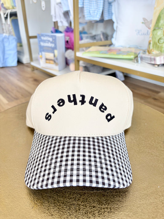 Panthers Gingham Hat
