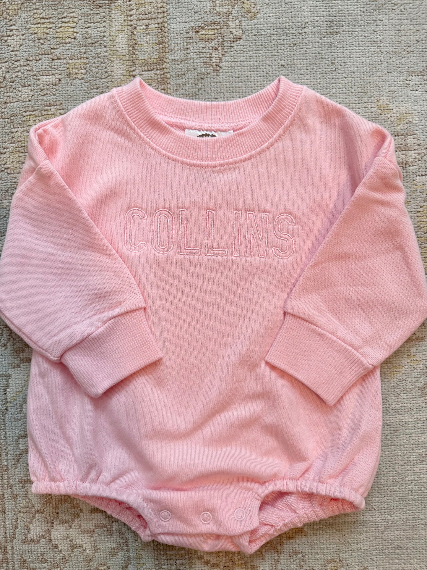 Pink Sweatshirt Bubble