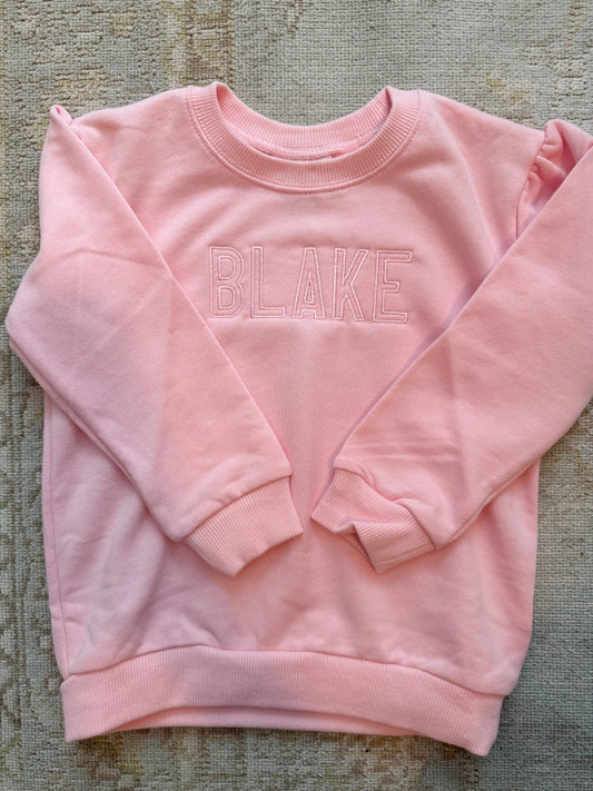 Pink Sweatshirt