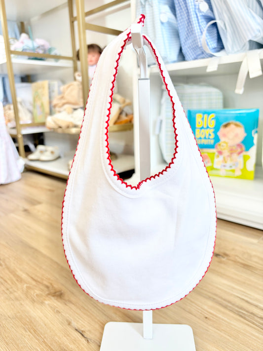 Red Trim Bib