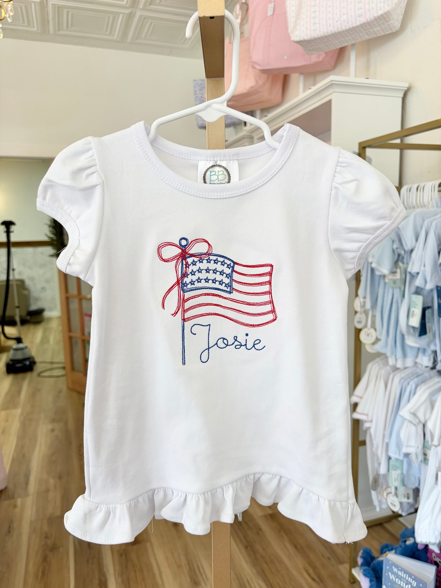 Bow Flag Patriotic Tee