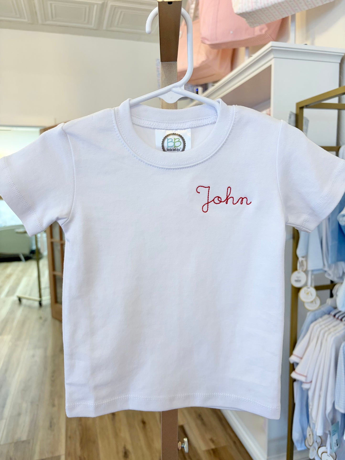 White Tee - "John"