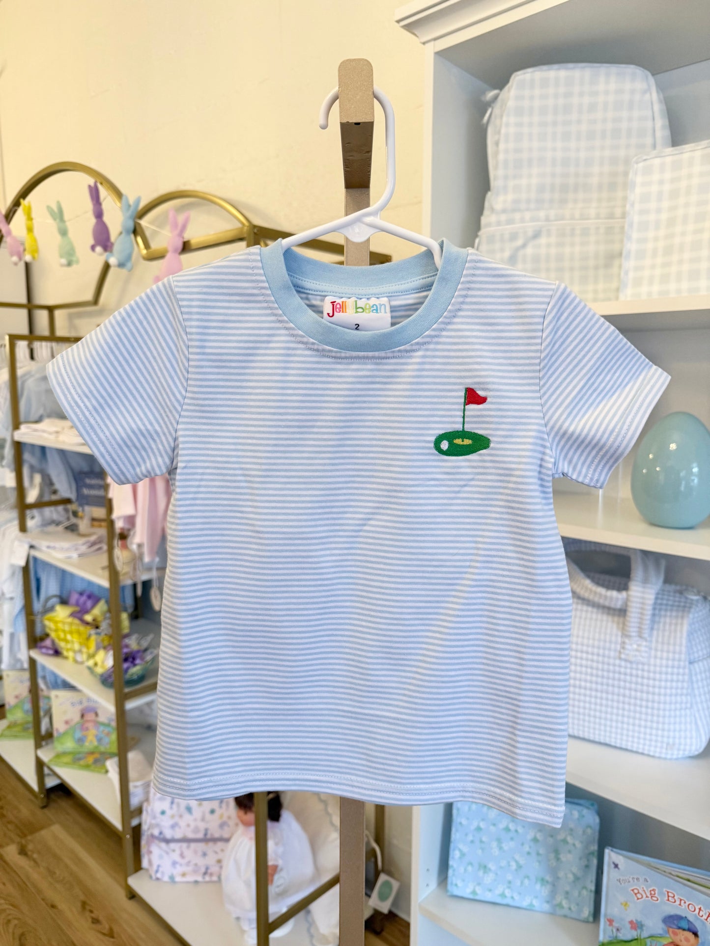 Jellybean Light Blue T-Shirt - Golf Mini Design