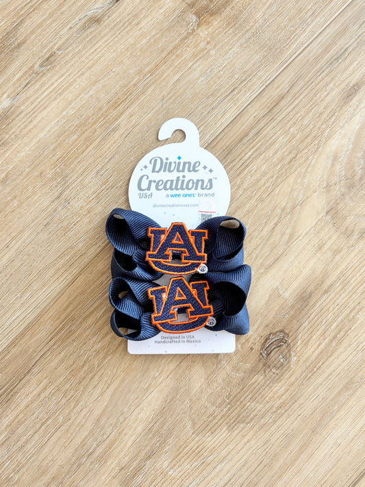 Wee Ones Auburn Mini Bow Pair