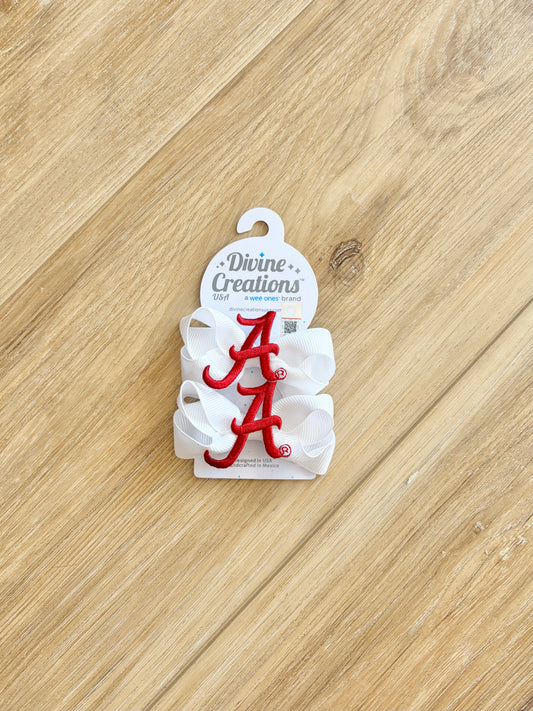 Wee Ones Alabama Mini Bow Pair