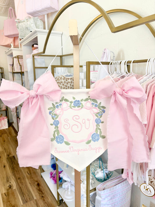 Hydrangeas Crest Banner