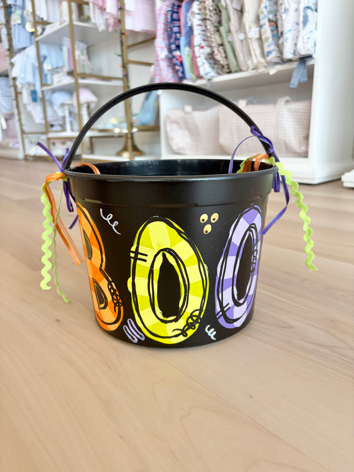 Boo! Halloween Bucket