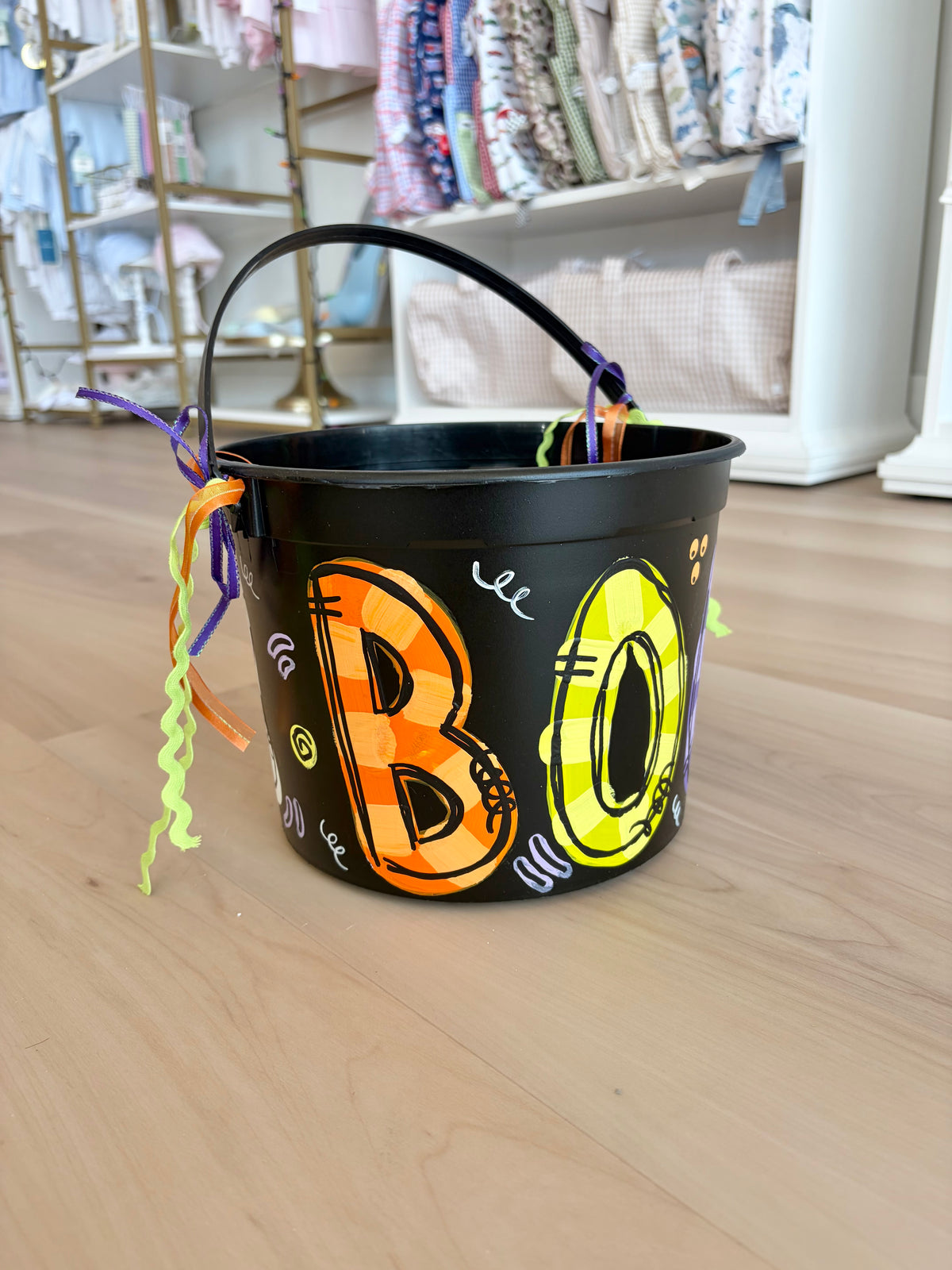 Boo! Halloween Bucket