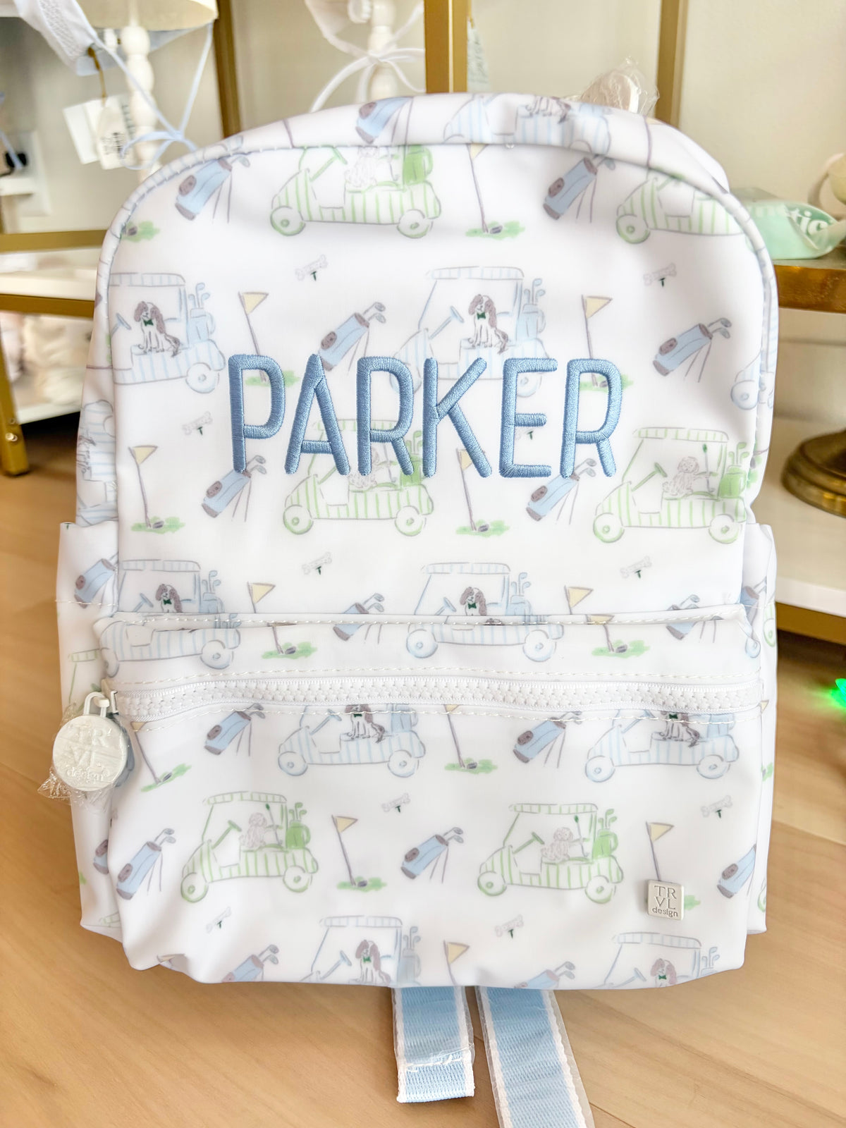 TRVL Putt Putt Backpack with Single Name