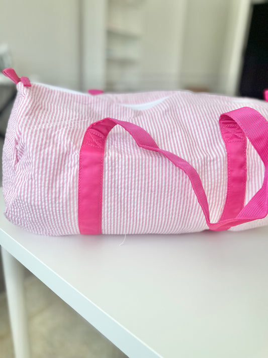 Hot Pink Duffle Bag