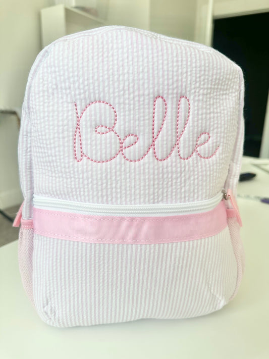 Light Pink Full Size Backpack