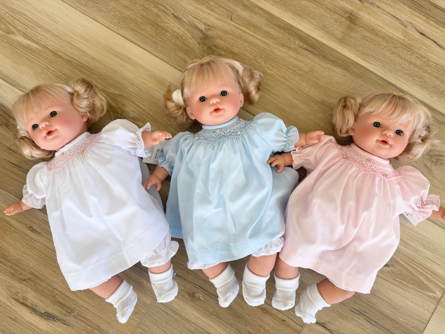 15" Lilly Rosalina Baby Doll (Blonde Hair + Blue Eyes)