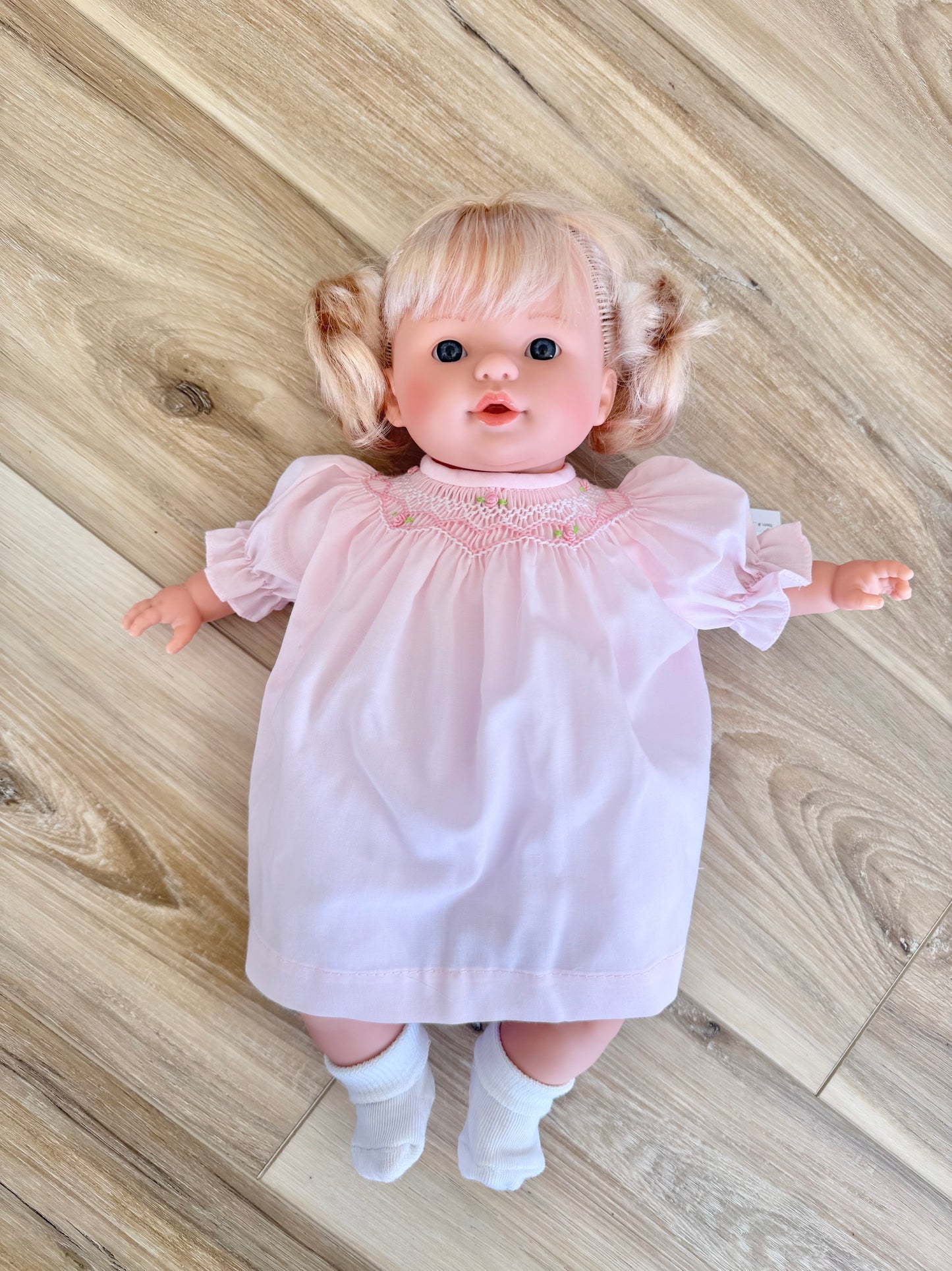 15" Lilly Rosalina Baby Doll (Blonde Hair + Blue Eyes)