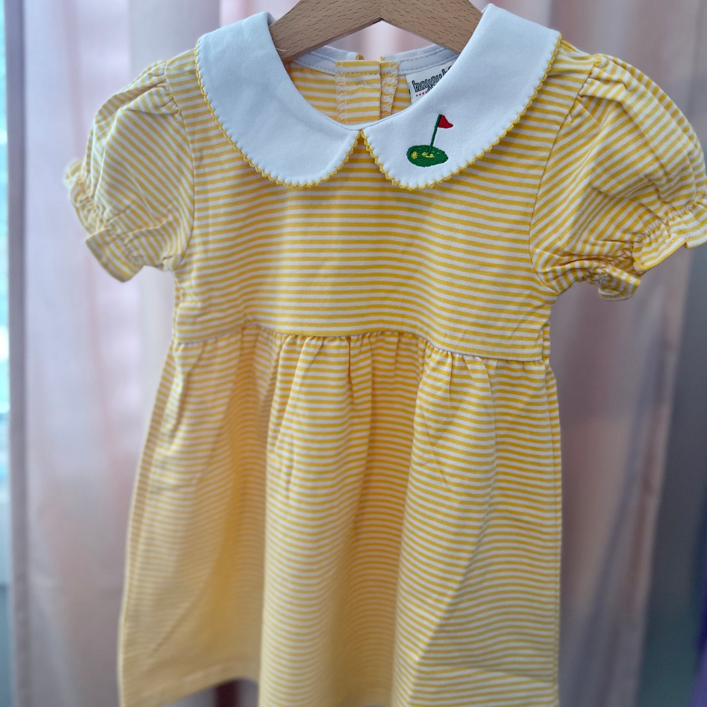 Mini Golf Flag Yellow Dress