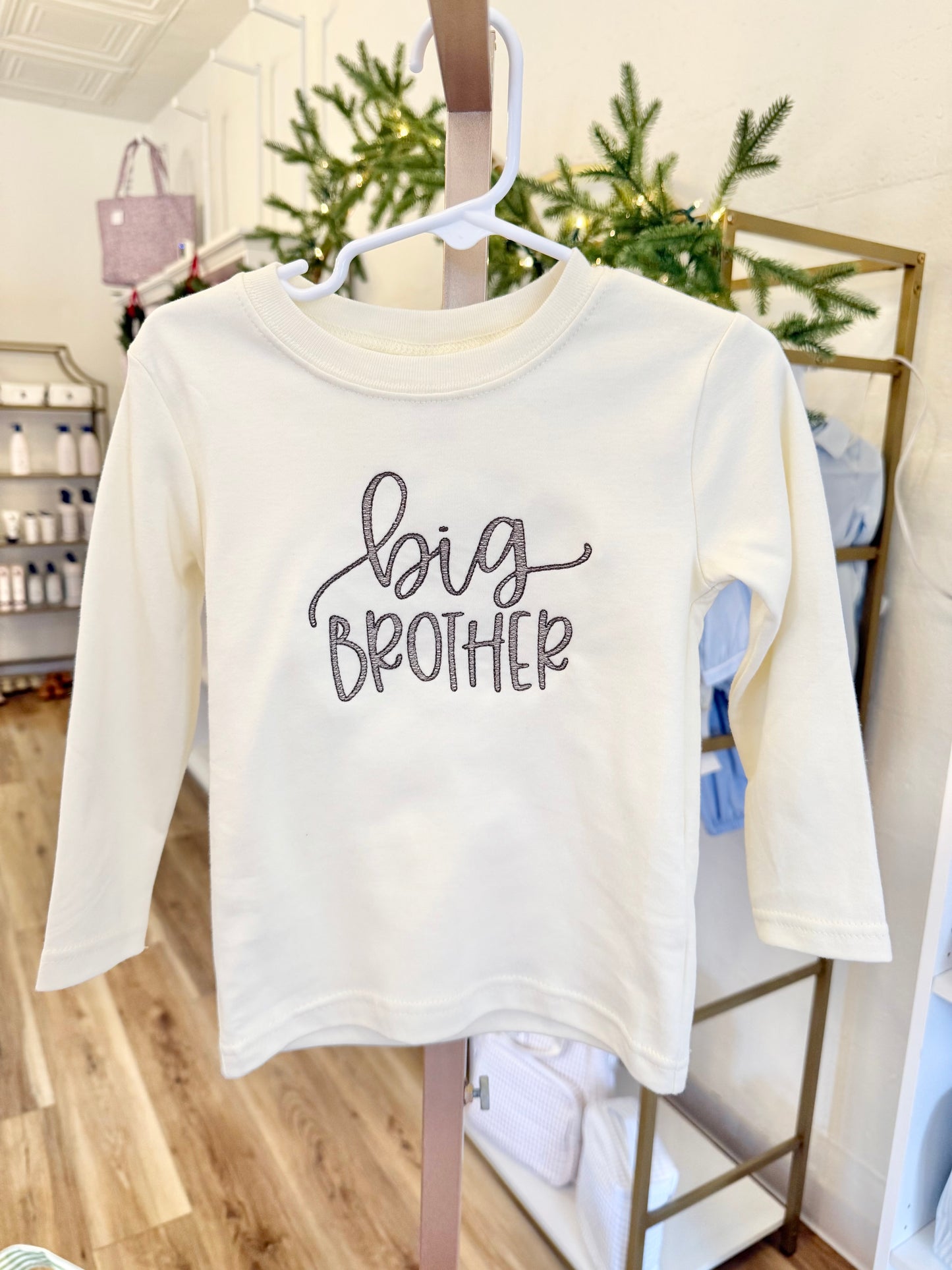 Big Brother LS Ivory Tee