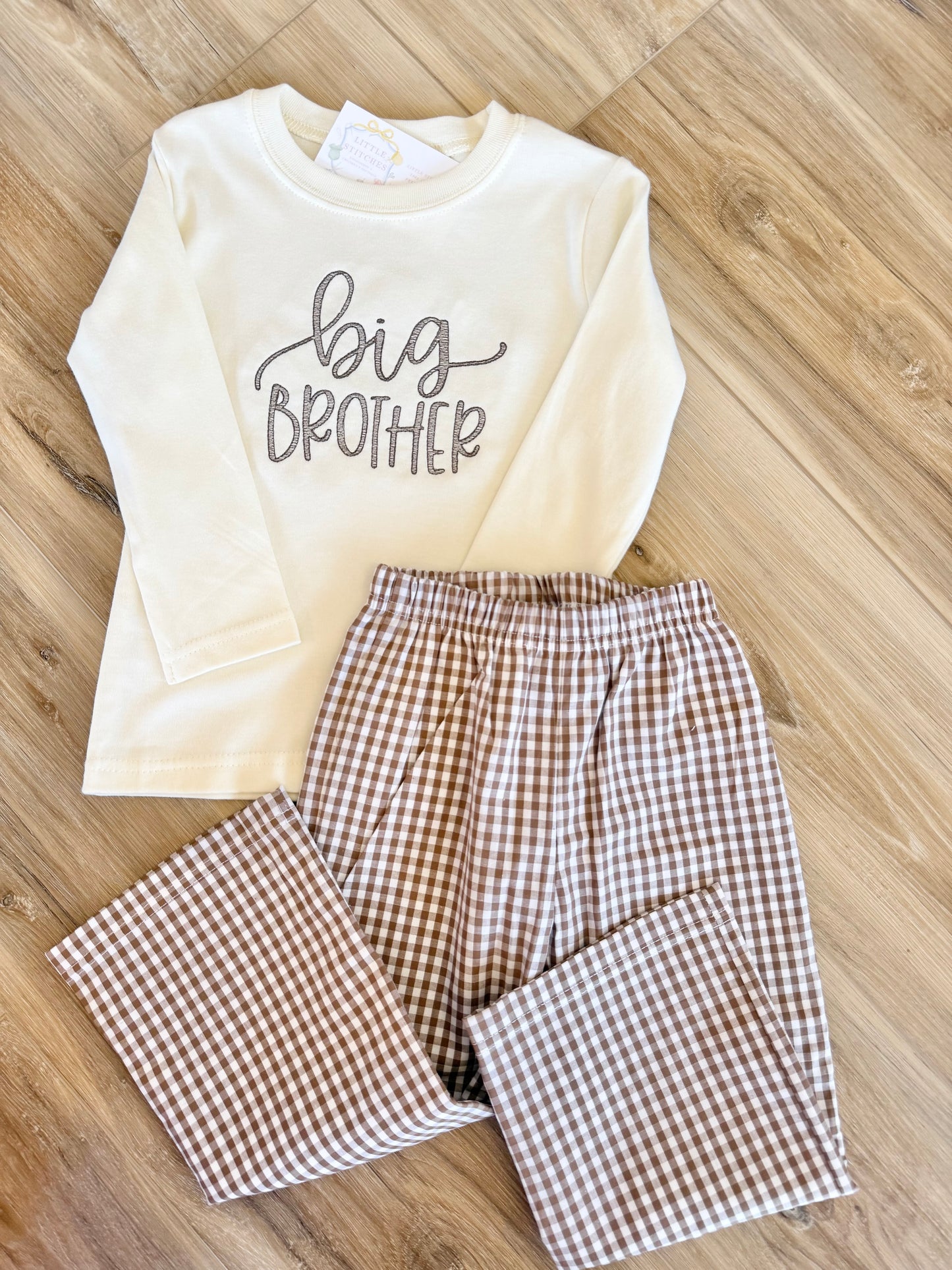 Big Brother LS Ivory Tee